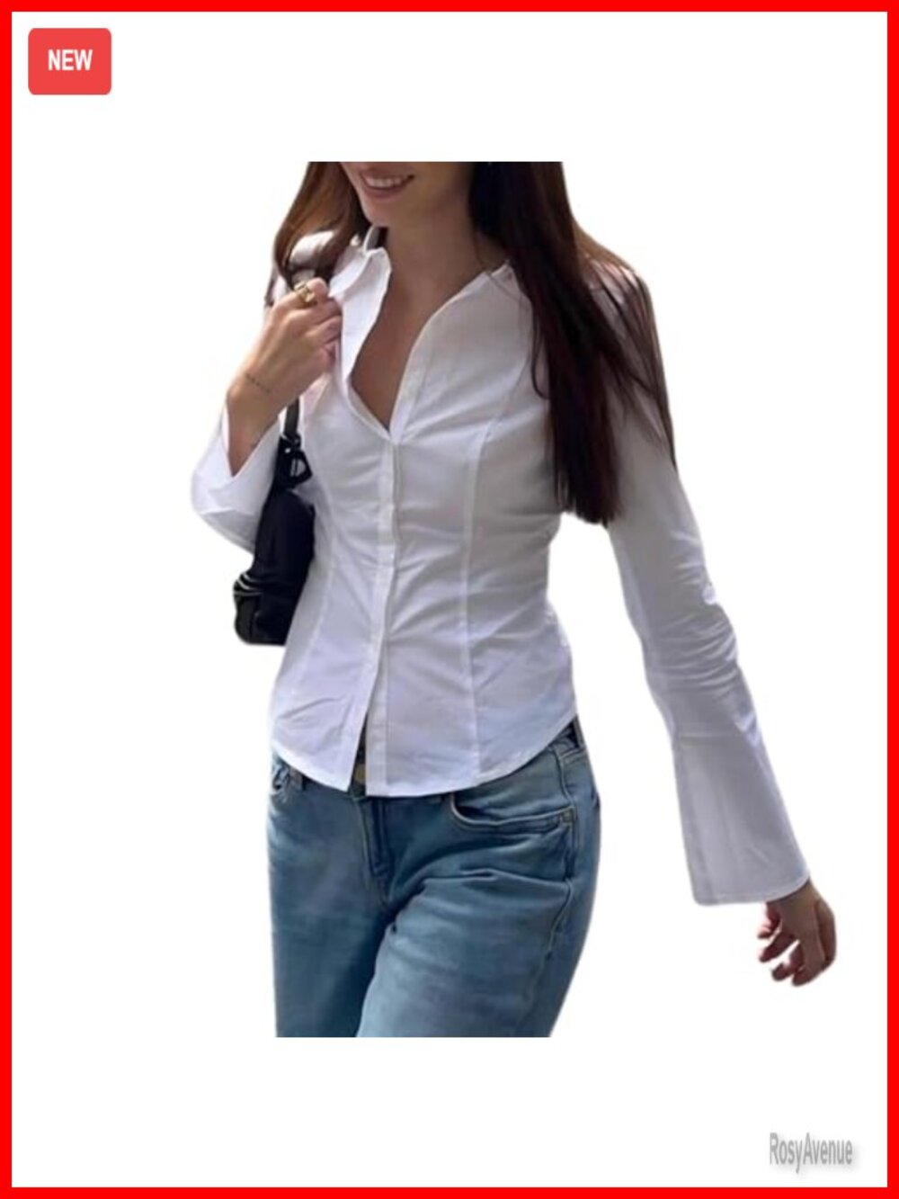 Y2K Plaid Button Up Shirt V Neck Ruched Coquette Preppy Blouse